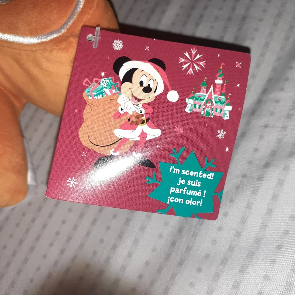 Disney | Minnie Mouse Gingerbread Plush Pillow